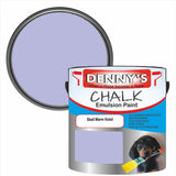 Denny's Chalk Paint For Ceilings Colour- Shell Warm Violet - Matte Stain-Hide Ceiling