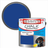 Denny's Chalk Paint For Walls Colour- Shoreline Horizon Storm Blue - Matte Wipe-Clean Coverage