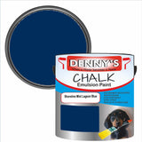 Denny's Chalk Paint For Ceilings Colour- Shoreline Mist Lagoon Blue - Matte Stain-Hide Ceiling