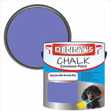 Denny's Chalk Paint For Walls Colour- Shoreline Mist Serenity Blue - Matte Wipe-Clean Coverage