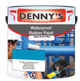 Denny's Waterpoof Paint For Ponds Colour- Signal Anchor Blue - Waterproof Fish-Safe Leakstop