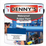Denny's Waterpoof Paint For Ponds Colour- Signal Marine Blue - Waterproof Fish-Safe Leakstop