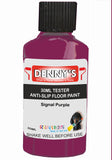 Denny's Floor Paint For Grip Coating Colour- Signal Purple - Anti-Slip Hardwearing Safe