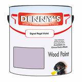 Denny's Wood Paint For Decking Colour- Signal Regal Violet - Anti-Slip Weatherproof Durable