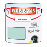 Denny's Wood Paint For Decking Colour- Signal Turquoise - Anti-Slip Weatherproof Durable