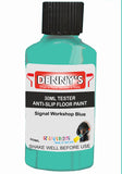 Denny's Floor Paint For Grip Coating Colour- Signal Workshop Blue - Anti-Slip Hardwearing Safe