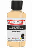 Denny's Floor Paint For Grip Coating Colour- Signal Yellow - Anti-Slip Hardwearing Safe