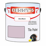 Denny's Tile Paint For Commercial Areas Colour- Silica Mauve - High-Traffic Durable Easy-Clean