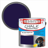 Denny's Chalk Paint For Cabinets Colour- Sky Lagoon Sapphire Blue - Matte Scuffproof Easy-Clean