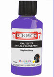 Denny's Floor Paint For Grip Coating Colour- Skyline Blue - Anti-Slip Hardwearing Safe