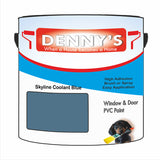 Denny's Plastic Paint For Pipes Colour- Skyline Coolant Blue - Chemical-Safe Impactproof Durable