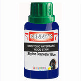 Denny's Stain Paint For Decking Colour- Skyline Deepwater Blue - Anti-Slip Weatherproof Nourish