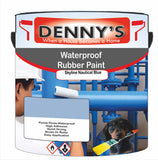 Denny's Waterpoof Paint For Ponds Colour- Skyline Nautical Blue - Waterproof Fish-Safe Leakstop