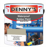 Denny's Waterpoof Paint For Ponds Colour- Smoke Ash Grey - Waterproof Fish-Safe Leakstop