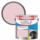 Denny's Chalk Paint For Furniture Colour- Soft Antique Peony Rose - Matte Scuffproof Refresh