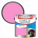 Denny's Chalk Paint For Furniture Colour- Soft Blossom Pink - Matte Scuffproof Refresh