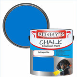 Denny's Chalk Paint For Walls Colour- Soft Lagoon Blue - Matte Wipe-Clean Coverage