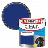 Denny's Chalk Paint For Walls Colour- Soft Serenity Azure Blue - Matte Wipe-Clean Coverage