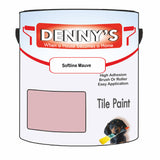 Denny's Tile Paint For Bathroom Tile Colour- Softline Mauve - Moistureproof Easy-Clean Makeover