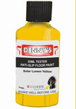 Denny's Floor Paint For Grip Coating Colour- Solar Lumen Yellow - Anti-Slip Hardwearing Safe