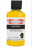 Denny's Floor Paint For Garages Colour- Solar Lumen Yellow - Oilproof Tyre-Tough Hardwearing