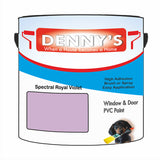 Denny's Plastic Paint For Pvc Colour- Spectral Royal Violet - Adhesion Tough Colour-Hold