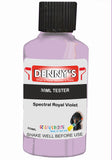 Denny's Floor Paint For Garages Colour- Spectral Royal Violet - Oilproof Tyre-Tough Hardwearing