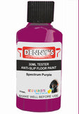 Denny's Floor Paint For Grip Coating Colour- Spectrum Purple - Anti-Slip Hardwearing Safe