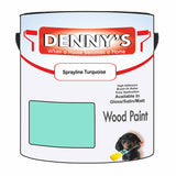Denny's Wood Paint For Decking Colour- Sprayline Turquoise - Anti-Slip Weatherproof Durable