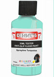 Denny's Floor Paint For Grip Coating Colour- Sprayline Turquoise - Anti-Slip Hardwearing Safe