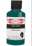 Denny's Floor Paint For Garages Colour- Spruce Green - Oilproof Tyre-Tough Hardwearing