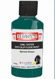 Denny's Floor Paint For Grip Coating Colour- Spruce Green - Anti-Slip Hardwearing Safe