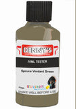 Denny's Floor Paint For Garages Colour- Spruce Verdant Green - Oilproof Tyre-Tough Hardwearing