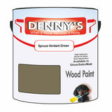 Denny's Wood Paint For Decking Colour- Spruce Verdant Green - Anti-Slip Weatherproof Durable