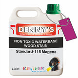 Denny's Stain Paint For Sheds Colour- Standard-115 Magena - Weatherproof Uv-Safe Nourish