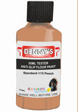 Denny's Floor Paint For Grip Coating Colour- Standard-115 Peach - Anti-Slip Hardwearing Safe
