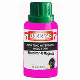 Denny's Stain Paint For Sheds Colour- Standard-148 Magenta - Weatherproof Uv-Safe Nourish