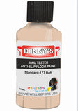 Denny's Floor Paint For Grip Coating Colour- Standard-177 Buff - Anti-Slip Hardwearing Safe