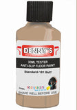 Denny's Floor Paint For Grip Coating Colour- Standard-181 Buff - Anti-Slip Hardwearing Safe