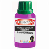 Denny's Stain Paint For Sheds Colour- Standard-244 Magenta - Weatherproof Uv-Safe Nourish