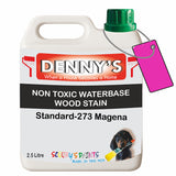 Denny's Stain Paint For Fences Colour- Standard-273 Magena - Weatherproof Uv-Safe Protect