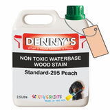 Denny's Stain Paint For Decking Colour- Standard-295 Peach - Anti-Slip Weatherproof Nourish