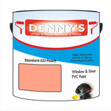 Denny's Plastic Paint For Acrylic Colour- Standard-322 Peach - Adhesion Chip-Resistant Smooth