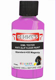 Denny's Floor Paint For Grip Coating Colour- Standard-435 Magenta - Anti-Slip Hardwearing Safe