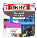 Denny's Waterpoof Paint For Ponds Colour- Standard-435 Magenta - Waterproof Fish-Safe Leakstop