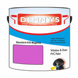 Denny's Plastic Paint For Pipes Colour- Standard-435 Magenta - Chemical-Safe Impactproof Durable