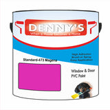 Denny's Plastic Paint For Acrylic Colour- Standard-473 Magena - Adhesion Chip-Resistant Smooth