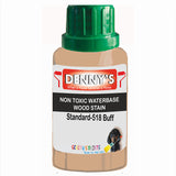 Denny's Stain Paint For Sheds Colour- Standard-518 Buff - Weatherproof Uv-Safe Nourish