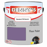 Denny's Floor Paint For Commercial Areas Colour- Standard-795 Neutral - High-Traffic Anti-Slip Hardwearing