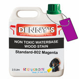 Denny's Stain Paint For Fences Colour- Standard-802 Magenta - Weatherproof Uv-Safe Protect